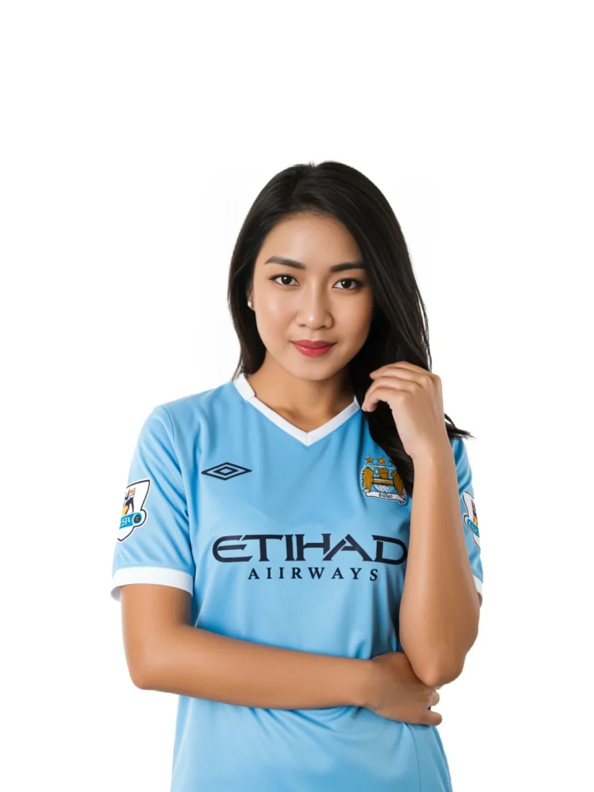 Jersey Manchester City 2012 Wanita Original