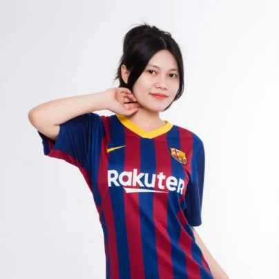 Jersey Barcelona Rakuten Wanita Original