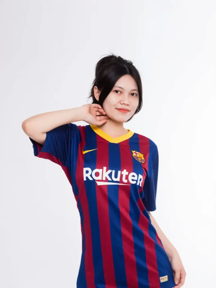 Jersey Barcelona Rakuten Wanita Original